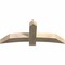 Ekena Millwork Bellingham Rough Sawn Timber Gable Bracket, Douglas Fir, 60"W x 25"H x 6"D x 6"F, 10/12 Pitch GBW060X25X0606BEL00RDF - alternate 3